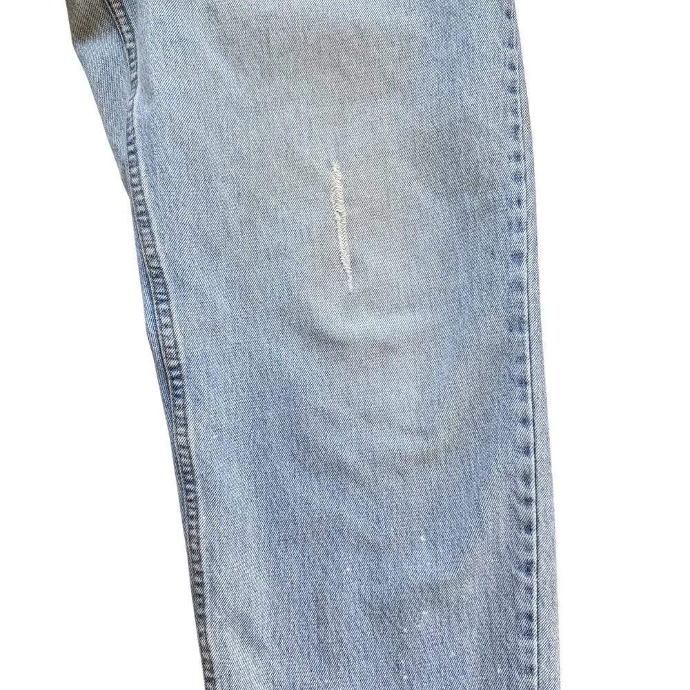 Vintage 90s Levis 560 Thrashed Distressed Jeans 36x32 Made‎ in Canada Grunge